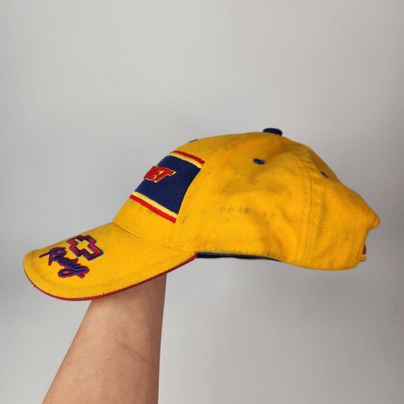 Steve & Barrys Chevy Racing Hat NASCAR Chevrolet Embroidered Spellout Colorblock - Picture 6 of 9